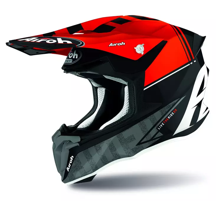 Crosshjälm Airoh Twist 2.0 Tech, röd - Crosshjälmar - 57-2137 - 1