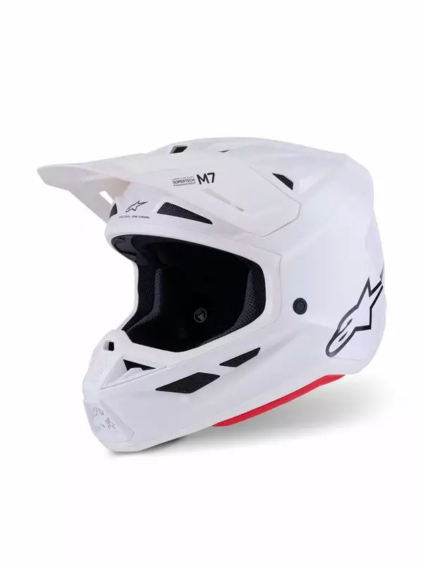 Crosshjälm Alpinestars S-M7, vit - Crosshjälmar - D513797 - 1