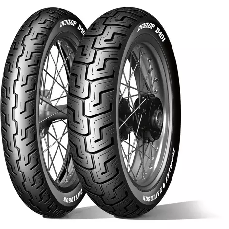 Dunlop D401F 100/90-19 57H TL Fr. Harley-Davidson - Pirelli däcken - 544-639877 - 1