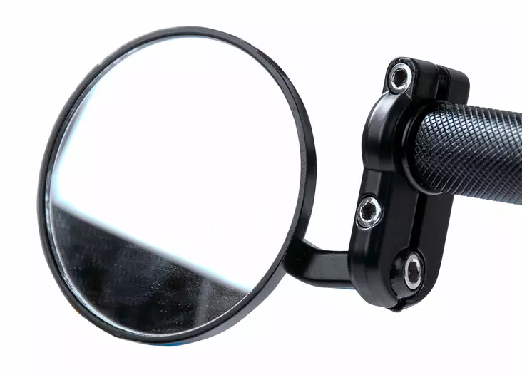 Forte Bakspeglar, Svart, Styrända/Bar End, Ø80mm, Vidvinkel, Par - Speglar - 307-71807 - 1