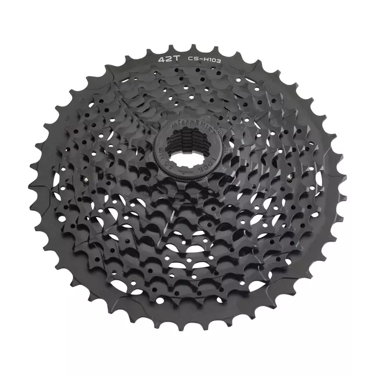 Kassett 10-växlad, Microshift, 11-42, CS-H103A - Kassetter - 60397 - 1