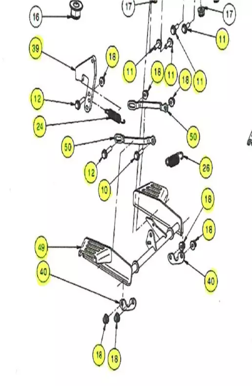 Kimpex Pedalsats till Click n´ Go - ATV plogfästen - 75-373967 - 1