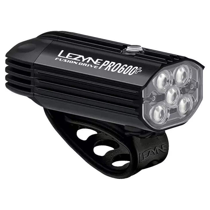 Uppladdningsbar LED-framlykta LEZYNE Fusion Drive Pro 600, svart - Cykelverktyg - 1-LED-39-V137 - 1