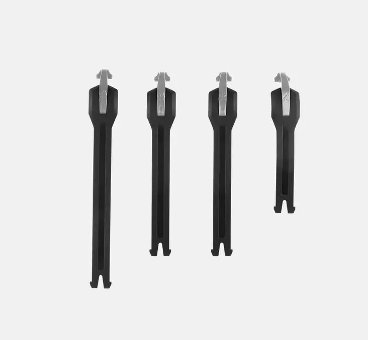 Leatt Strap kit 4,5/ 5.5 FlexLock 4-st Svart - MC stövlar och skor reservdelar - 682-20690-7 - 1