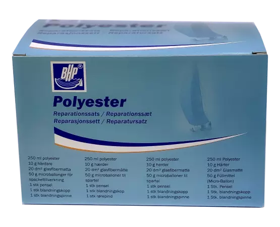 Marine Pro Polyesterkit - Underhållsprodukter - 129-2077 - 1