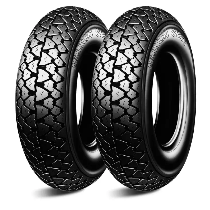 Michelin S83 3.50-8 46J TT F/R - Däck till scooter - 25-057237 - 1