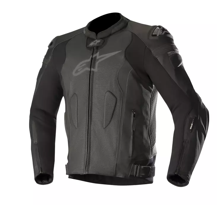Skinnjacka Alpinestars Missile Tech Air, svart - MC skinnjackor - D224897 - 1