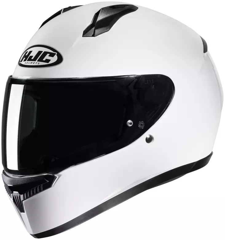 Motorcykelhjälm HJC C10, vit - MC integralhjälmar - 630-23107 - 1