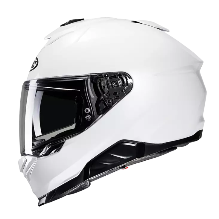 Motorcykelhjälm HJC i71, pärlvit - Intercom tillbehör - 630-23077 - 2