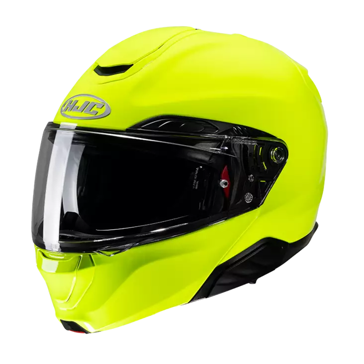 Motorcykelhjälm HJC RPHA 91, fluo grö - MC öppningsbara och öppna hjälmar - 630-23037 - 1