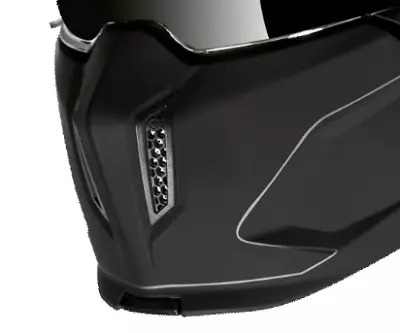 MT Streetfighter chin bar, matt black - Hjälm reservdelar - 182504507 - 1