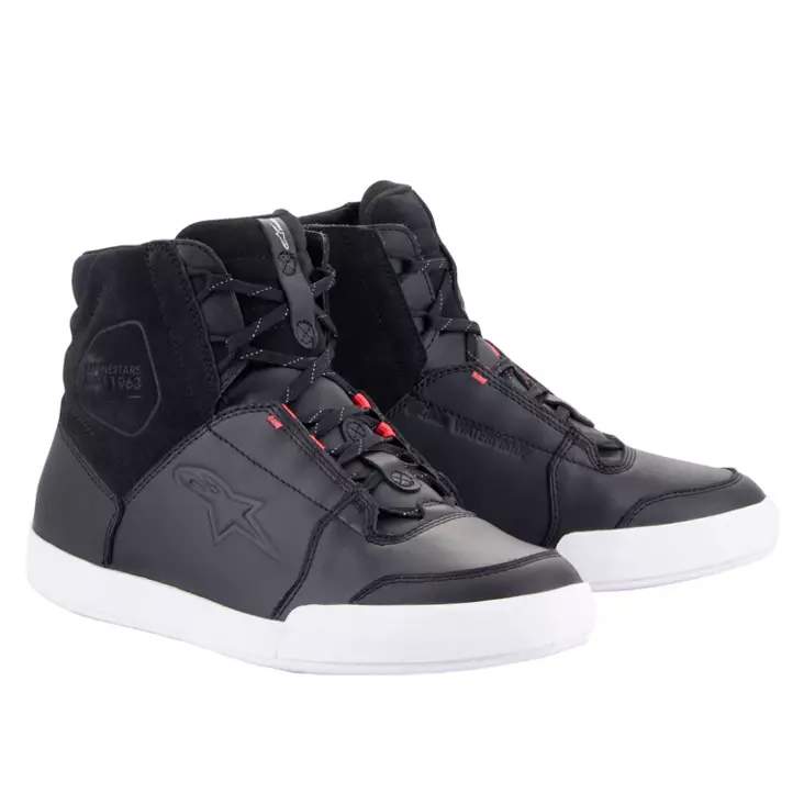 Dam Vattentäta MC-Skor Alpinestars Chrome, svart/vit/rosa - MC stövlar och skor - D439617 - 1