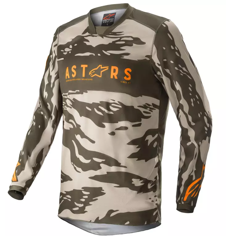 Alpinestars crosströja Racer Junior Tactical Military Sand Camo - Barn crosströjor - D394327 - 1