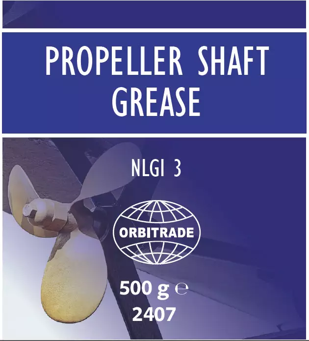 Orbitrade, Propellershaft grease NLGI 3, 500 gr - Marin oljor - 117-6-2407 - 1