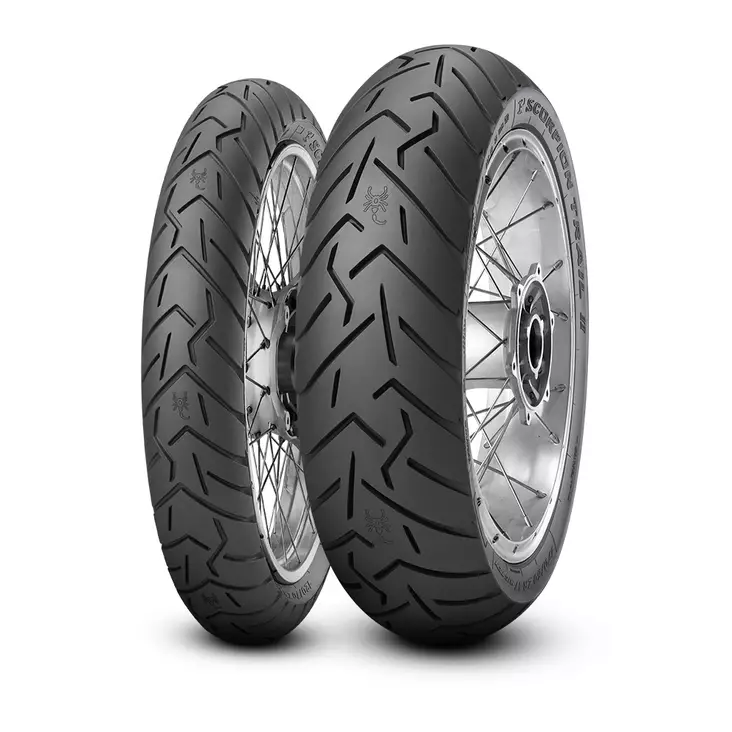 PIRELLI Scorpion Trail II 120/70 ZR 19 M/C 60W TL Fr. (D - Multist. 1200 Enduro) - Pirelli däcken - 53-27467 - 1