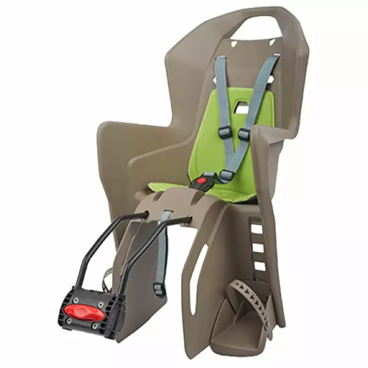 Barnsits POLISPORT Koolah ramfäste, brun/grön - Barnsitsar och kärror - 8631400027 - 1