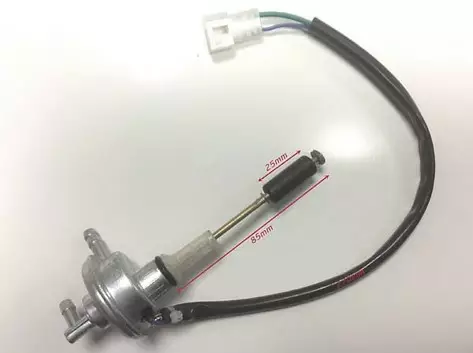 Bensinkran, Universal, Ø15mm, Nivåsensor, Skotrar / Mopeder - Bränslekranar - 302-3577 - 1