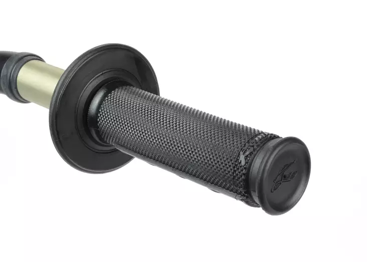 Renthal Grips Ultra-Tacky™ Half Waffle Dual Comp -BK - MC Handtags - 455-G197 - 1