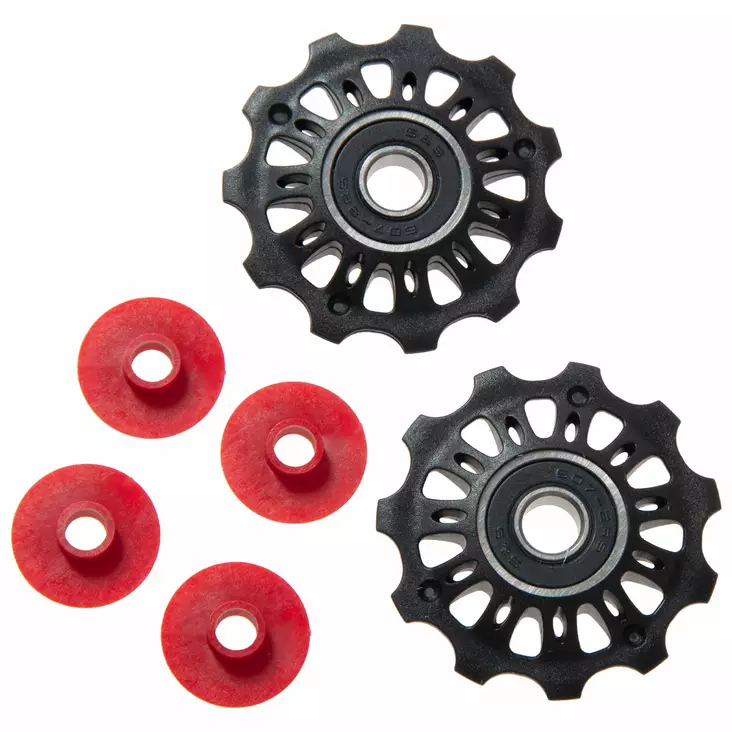 Trisshjulssats Sunrace 11-växlad, övre och nedre, med lager - Trissor - 60687 - 1