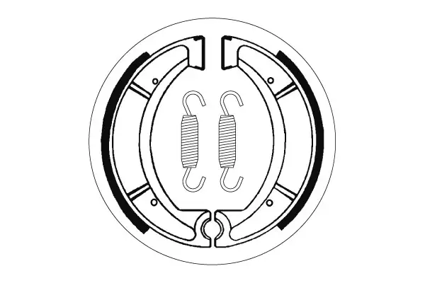 SBS Bromssko 2037 - MC Bromsskor - 23-2037 - 1