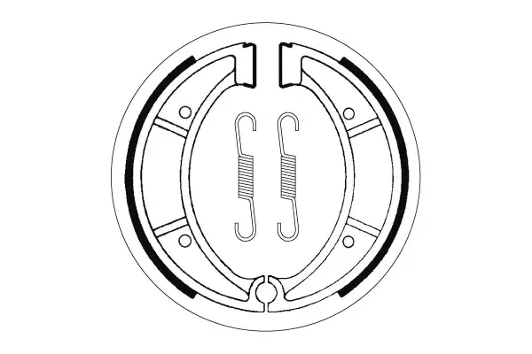 SBS Bromssko 2117 - MC Bromsskor - 23-2117 - 1