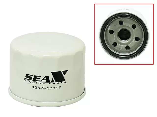 Sea-X, oljefilter - Oljefilter - 123-9-57817 - 1