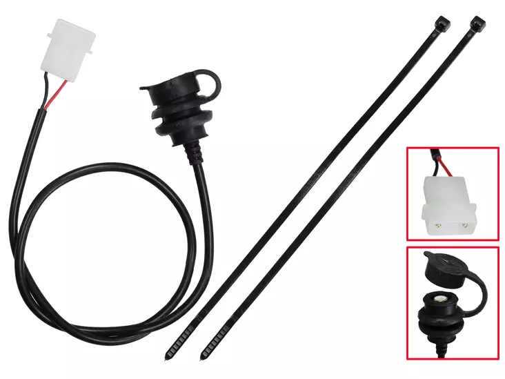 Sno-X uppvärmd visir plug kit - Snöskoter andra eldelar - 81-01607 - 1