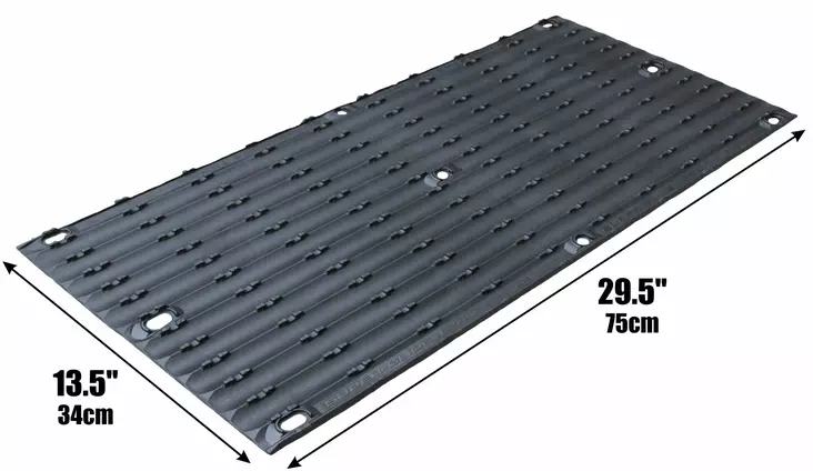 Superclamp Superclide II Wide (med skruvar) - Snöskoter lastramper och transport tillbehör - 925-1007 - 1