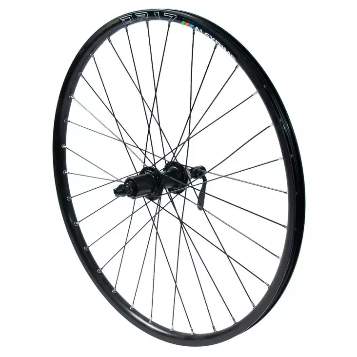 Bakhjul 24" 21-507 XC Shimano Center Lock, Alex DP 21, 2-pottnad - Fälgar bak kassett - 59067 - 2