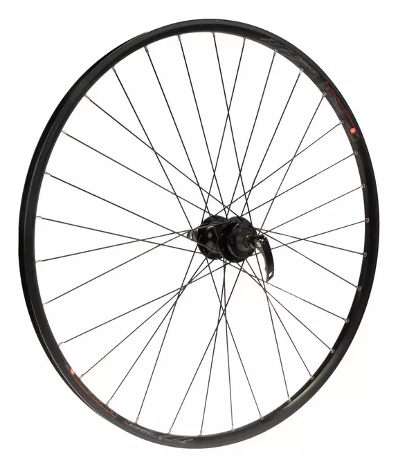Bakre hjul 28" 21-622 Hybrid Disc gängad, Mach 630, dubbelbottnad, 32 ekrar - Fälgar bak kassett - 59277 - 2