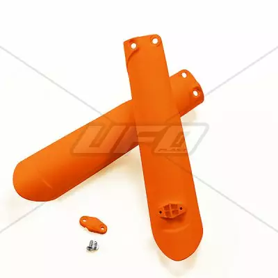 UFO Gaffelbensskydd KTM125-525 SX/SXF 15- ,EXC/EXC-F 16- Orange 127 - Motocross gaffelbensskydd - 650-4055-127 - 1