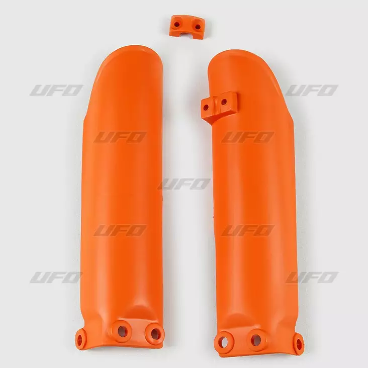 UFO Gaffelbensskydd KTM 65SX 09- Orange 127 - Motocross gaffelbensskydd - 650-4011-127 - 1