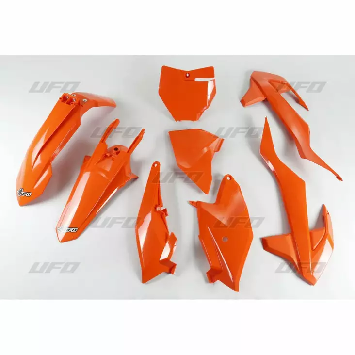 UFO Plastkit 5-delar KTM SX85 18- Orange 127 - Motocross plastsats - 650-K519-127 - 1