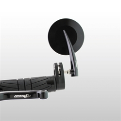 Chaft Trendy Handle barend mirror, right, black - MC Speglar - IN408 - 1