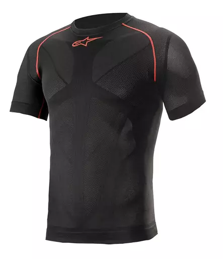 Underställ T-Shirt Alpinestars Ride Tech v2, röd - Underställ - D373758 - 2