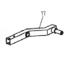Bronco Hjulfäste till slaghack 77-12490 - Arbetsmaskinernas reservdelar - 77-12490-88 - 1