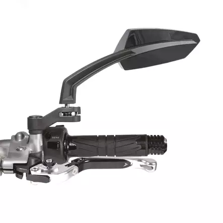 Chaft Twin mirrors, black - MC Speglar - IN388 - 1