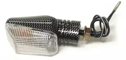 Hyper MINIBLINKERSPAR, carbon klart glas - MC Blinkers - 15-928 - 1