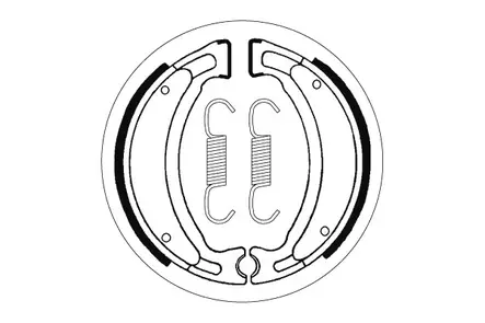 SBS Bromssko 2028 - MC Bromsskor - 23-2028 - 2