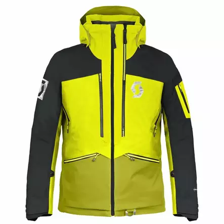 Scott Concept Flex Dryo 3-in-1 skoterjacka, svart/gul - Skoterjackor - 623-2508 - 1