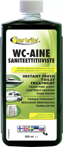 Instant Fresh Toilet Chem. Tall saneringsvätska 500ml - Underhållsprodukter - 136-71718 - 0