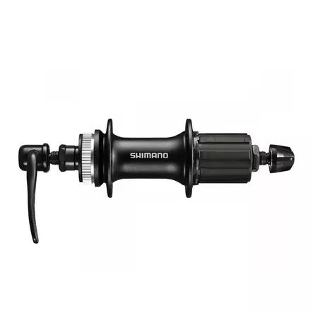 Baknav med skivbroms Shimano FH-M3050 Acera Center Lock, kassett 8/9/10, svart, 36h - Skivbromstillbehör till cykel - 61358 - 1