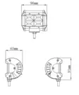 Kinwons Led Ramp 10-30V 48W Flood - MC Lampor och arbetsljus - 109-8548 - 2