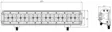 Kinwons Led Ramp 10-30V 108W Combo - MC Lampor och arbetsljus - 109-87108 - 2