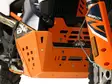 AXP Adventure TOURING hasplåt HDPE 8mm Orange KTM790/890 Adventure/R/Rally - Motocross hasplåt - 397-AX1738 - 4