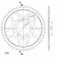 Supersprox / JT Rear sprocket 1825.48 - MC Bakdrev - 27-2-1825-48 - 1