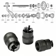 SHIMANO 1-V (CB-E110), kopplings kon-set - Baknav Shimano 1-v - 64008 - 2