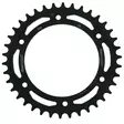 Supersprox Steel Rear sprocket KTM/Husqv./Husab. Black 38 - MC Bakdrev - 27-2-990-38 - 2