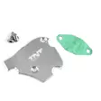 TNT Oljepumpslock, Silver, Derbi Senda 06- / Aprilia RX,SX 06- / Gilera SMT 06- - Oljepumpsskydd - 306-5015-8 - 1