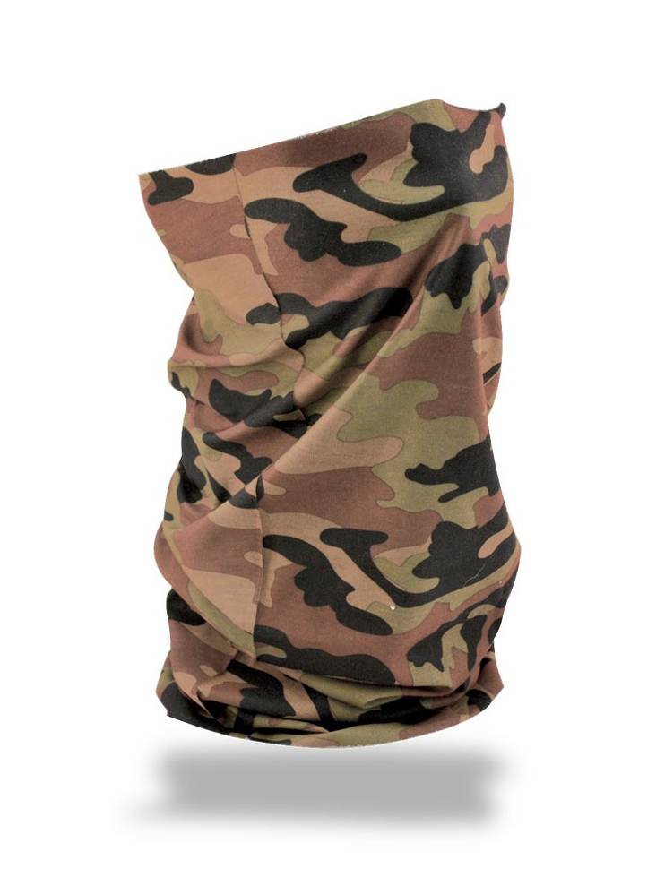 Motley tube Woodland camo - Hjälmhuvor och balaclavas - T118 - 1